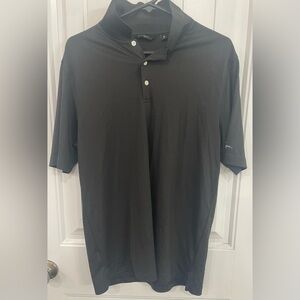 Walter Hagen Black Polo golf Shirt
